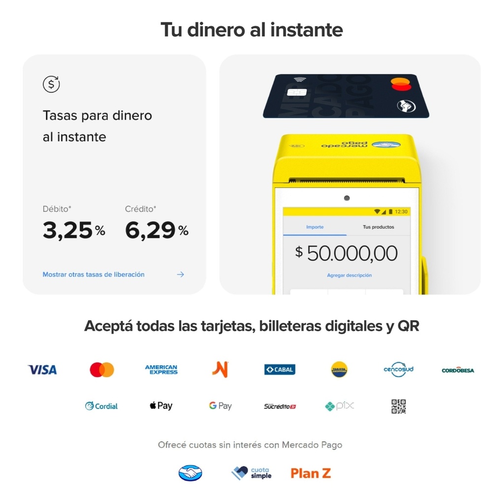 Lector de Mercado Pago